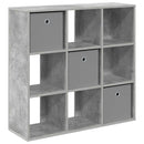 Sideboard med skuffe Beton Grå 88,5 x 29 x 84,5 cm