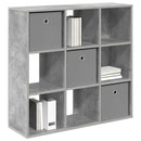 Sideboard med skuffe Beton Grå 88,5 x 29 x 84,5 cm