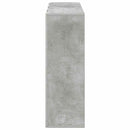 Sideboard med skuffe Beton Grå 88,5 x 29 x 84,5 cm
