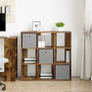 Sideboard med skuffe Røget eg 88,5 x 29 x 84,5 cm