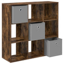 Sideboard med skuffe Røget eg 88,5 x 29 x 84,5 cm