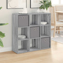 Sideboard med skuffe Grå Sonoma 88,5 x 29 x 84,5 cm
