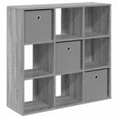 Sideboard med skuffe Grå Sonoma 88,5 x 29 x 84,5 cm