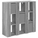 Sideboard med skuffe Grå Sonoma 88,5 x 29 x 84,5 cm