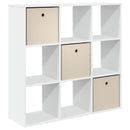 Sideboard med skuffe Hvid 102 x 31 x 99,5 cm