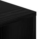 Sideboard med skuffe Sort eg 102 x 31 x 99,5 cm