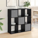 Sideboard med skuffe Sort eg 102 x 31 x 99,5 cm
