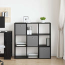 Sideboard med skuffe Sort eg 102 x 31 x 99,5 cm