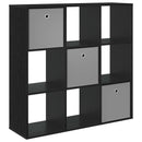 Sideboard med skuffe Sort eg 102 x 31 x 99,5 cm