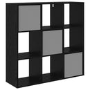 Sideboard med skuffe Sort eg 102 x 31 x 99,5 cm