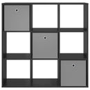 Sideboard med skuffe Sort eg 102 x 31 x 99,5 cm