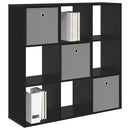Sideboard med skuffe Sort eg 102 x 31 x 99,5 cm