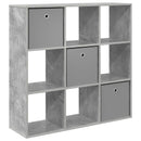 Sideboard med skuffe Beton Grå 102 x 31 x 99,5 cm
