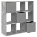 Sideboard med skuffe Beton Grå 102 x 31 x 99,5 cm