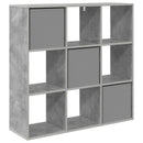Sideboard med skuffe Beton Grå 102 x 31 x 99,5 cm