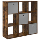 Sideboard med skuffe Røget eg 102 x 31 x 99,5 cm