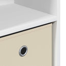 Sideboard med skuffe Hvid 73,5 x 22,5 x 53,5 cm