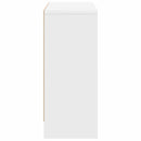 Sideboard med skuffe Hvid 73,5 x 22,5 x 53,5 cm