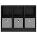 Sideboard med skuffe Sort eg 73,5 x 22,5 x 53,5 cm