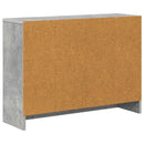Sideboard med skuffe Beton Grå 73,5 x 22,5 x 53,5 cm