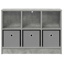 Sideboard med skuffe Beton Grå 73,5 x 22,5 x 53,5 cm