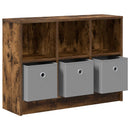Sideboard med skuffe Røget eg 73,5 x 22,5 x 53,5 cm