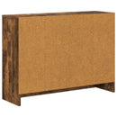 Sideboard med skuffe Røget eg 73,5 x 22,5 x 53,5 cm