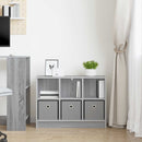 Sideboard med skuffe Grå Sonoma 73,5 x 22,5 x 53,5 cm
