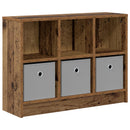 Sideboard med skuffe Gammelt træ 73,5 x 22,5 x 53,5 cm