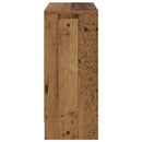 Sideboard med skuffe Gammelt træ 73,5 x 22,5 x 53,5 cm
