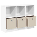 Sideboard med skuffe Hvid 88,5 x 27,5 x 63,5 cm