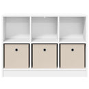 Sideboard med skuffe Hvid 88,5 x 27,5 x 63,5 cm