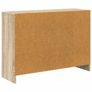Sideboard med skuffe Sonoma eg 88,5 x 27,5 x 63,5 cm