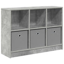 Sideboard med skuffe Beton Grå 88,5 x 27,5 x 63,5 cm
