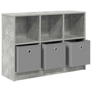 Sideboard med skuffe Beton Grå 88,5 x 27,5 x 63,5 cm