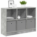 Sideboard med skuffe Beton Grå 88,5 x 27,5 x 63,5 cm