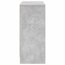 Sideboard med skuffe Beton Grå 88,5 x 27,5 x 63,5 cm