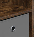 Sideboard med skuffe Røget eg 88,5 x 27,5 x 63,5 cm