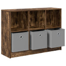 Sideboard med skuffe Røget eg 88,5 x 27,5 x 63,5 cm