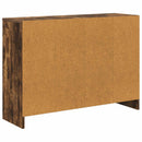Sideboard med skuffe Røget eg 88,5 x 27,5 x 63,5 cm