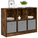 Sideboard med skuffe Røget eg 88,5 x 27,5 x 63,5 cm
