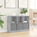 Sideboard med skuffe Grå Sonoma 88,5 x 27,5 x 63,5 cm