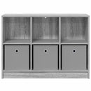 Sideboard med skuffe Grå Sonoma 88,5 x 27,5 x 63,5 cm