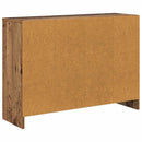 Sideboard med skuffe Gammelt træ 88,5 x 27,5 x 63,5 cm