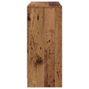 Sideboard med skuffe Gammelt træ 88,5 x 27,5 x 63,5 cm