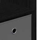 Sideboard med skuffe Sort eg 102 x 32 x 73,5 cm