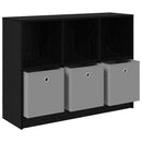Sideboard med skuffe Sort eg 102 x 32 x 73,5 cm