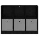 Sideboard med skuffe Sort eg 102 x 32 x 73,5 cm
