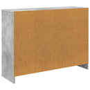 Sideboard med skuffe Beton Grå 102 x 32 x 73,5 cm