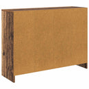Sideboard med skuffe Gammelt træ 102 x 32 x 73,5 cm
